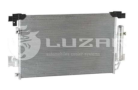 Радиатор кондиционера с ресивером (LRAC 1104) Luzar