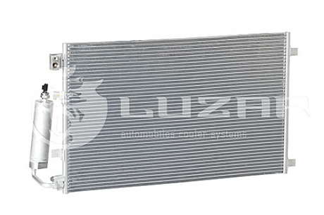 Радиатор кондиционера с ресивером (LRAC 1420) Luzar