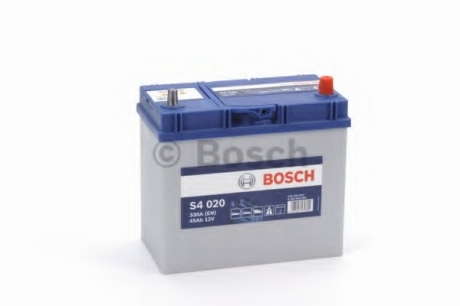 Аккумулятор   45Ah-12v BOSCH (S4020) (238x129x227), R, EN330, Азия тонк. клеммы Bosch - 0092S40200