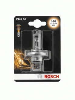 Лампа фарная А 12-60+55 ВАЗ H4 plus 60 ближн. , дальн. свет (пр-во Bosch) BOSCH - 1 987 301 040