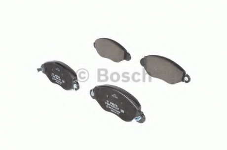 Колодка торм. FORD TRANSIT (FD, FB, FS, FZ, FC) передн. (пр-во Bosch) BOSCH - 0 986 494 037