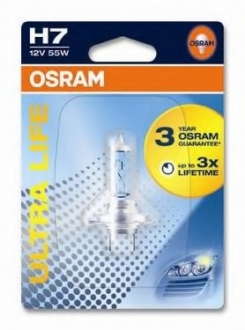 Лампа фарная H7 12V 55W PX26d ULTRA LIFE 1шт. blister (пр-во OSRAM) OSRAM - 64210ULT-01B (Osram )