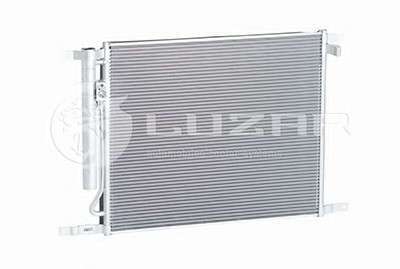 Радиатор кондиционера Авео, T255 (08-) с ресивером (LRAC 0581) ЛУЗАР (Luzar)