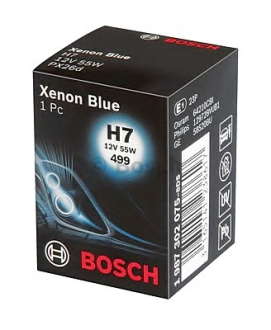 Лампа накаливания H7 12V 55W  PX26d  Xenon Blue (пр-во Bosch) BOSCH - 1 987 302 075