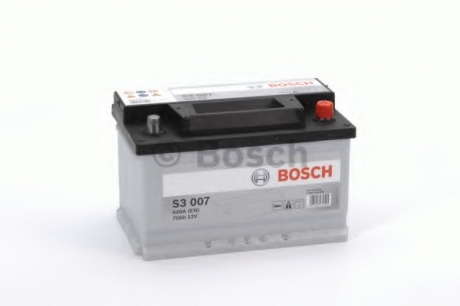 Аккумулятор   70Ah-12v BOSCH (S3007) (278x175x175), R, EN640 Bosch - 0092S30070