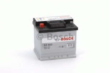 Аккумулятор   45Ah-12v BOSCH (S3003) (207x175x190), L, EN400 Bosch - 0092S30030