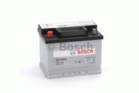 Аккумулятор   56Ah-12v BOSCH (S3006) (242x175x190), L, EN480 Bosch - 0092S30060
