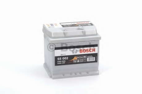 Аккумулятор  54Ah-12v BOSCH (S5002) (207x175x190), R, EN530 Bosch - 0092S50020