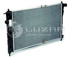 Радиатор охлаждения Нексия (алюм-паяный) (LRC DWNx94147) ЛУЗАР (Luzar)