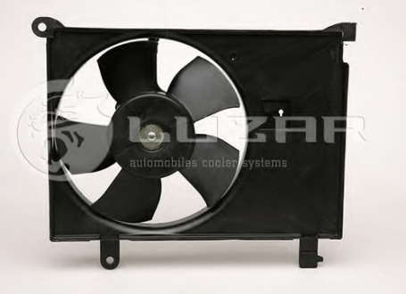 Вентилятор охлаждения радиатора Ланос (LFc 0580 ) ЛУЗАР (Luzar)