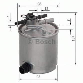 Фильтр топл. NISSAN PATHFINDER 2. 5 (пр-во Bosch) BOSCH - F 026 402 096