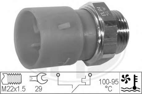 Термовыключатель, вентилятор радиатора (пр-во ERA) ERA - 330301