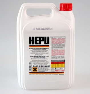 Антифриз HEPU RED G12 (-80C) (Канистра 1, 5л) HEPU - P999-G12