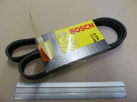 Ремень п-клиновой 6pk1138 (пр-во Bosch) BOSCH - 1 987 948 479