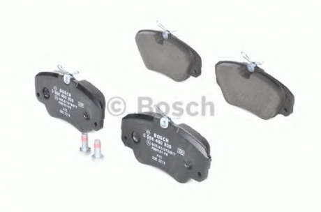 Торм колодки дисковые (пр-во Bosch) BOSCH - 0 986 460 939