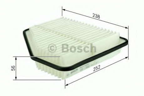 Фильтр воздушный RAV4 (пр-во Bosch) BOSCH - F 026 400 188