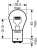 Лампа накаливания P21, 5W 12В 21, 5Вт OSRAM - 7528 (Osram ) - 7528 (Фото 2)