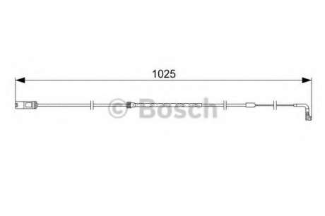 Датчик износа колодок (пр-во Bosch) BOSCH - 1 987 473 026