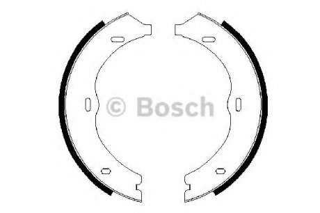 Тормозные колодки (пр-во Bosch) BOSCH - 0 986 487 718