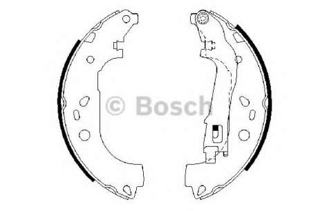 Тормозные колодки (пр-во Bosch) BOSCH - 0 986 487 717