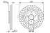 Тормозной диск (пр-во Bosch) BOSCH - 0 986 479 114 - 0 986 479 114 (Фото 6)