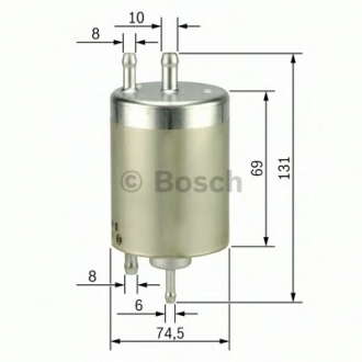 Фильтр топливный H=126mm DB 1, 4-2, 1: A-klasse, Vaneo дв. M166 97- BOSCH 0 450 915 001 - 0450915001