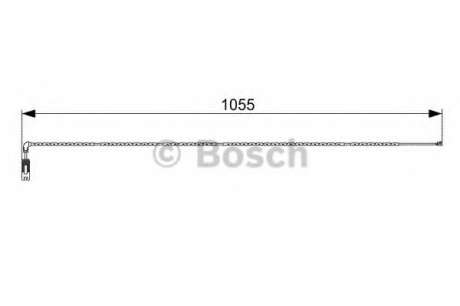 Датчик износа тормозных колодок задн. BMW X3 (1055mm) BOSCH 1 987 473 001 - 1987473001