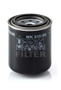 Фильтр топливный низкого давления MITSUBISHI Canter MANN WK 818, 80 - WK 818/80 (MANN-FILTER)