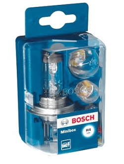 Бокс ламп накаливания автомобиля Н4 Minibox BOSCH 1 987 301 101 - 1987301101