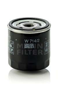 Фильтр масляный MANN W 714, 2 = W713, 5=W 920, 3 - W 714/2 (MANN-FILTER)