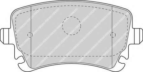 Тормозные колодки дисковые FE FDB1655 (Ferodo)