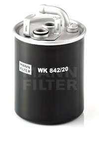 Фильтр топливный MANN WK 842, 20 - WK 842/20 (MANN-FILTER)