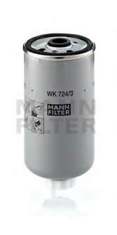Фильтр топливный MANN WK 724, 3 - WK 724/3 (MANN-FILTER)