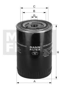 Фильтр масляный MANN W 7043 (MANN-FILTER)