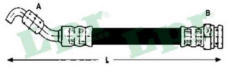 Тормозной шланг LPR - 6T48074