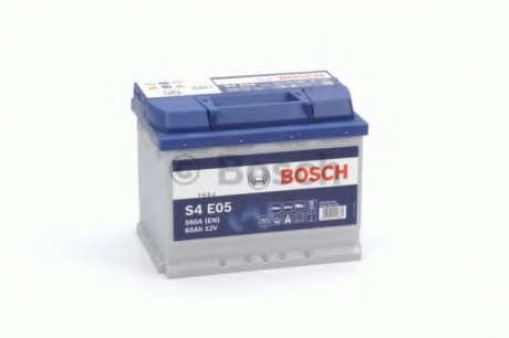 Аккумулятор Bosch S4 EFB 60 Ah, EN 560 правый "+" 242x175x190 (ДхШхВ) с-ма START-STOP BOSCH - 0 092 S4E 050