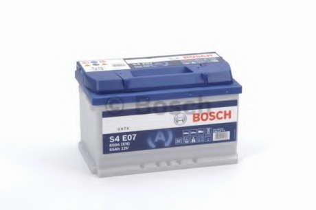 Аккумулятор Bosch S4 EFB 65 Ah, EN 650 правый "+" 278x175x175 (ДхШхВ) с-ма START-STOP BOSCH - 0 092 S4E 070