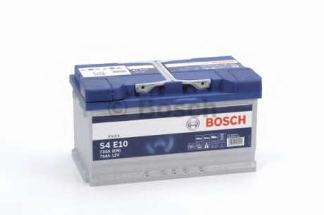 Аккумулятор Bosch S4 EFB 75 Ah, EN 730 правый "+" 315x175x175 (ДхШхВ) с-ма START-STOP BOSCH - 0 092 S4E 100