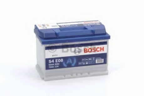 Аккумулятор Bosch S4 EFB 70 Ah, EN 650 правый "+" 278x175x190 (ДхШхВ) с-ма START-STOP BOSCH - 0 092 S4E 080