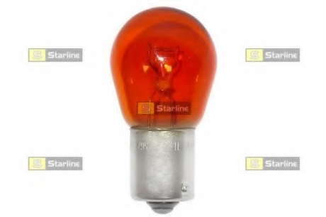 Автомобильная лампа: 12 [В] PY21W 12V цоколь BAU15s - оранжевая STARLINE - 99.99.996