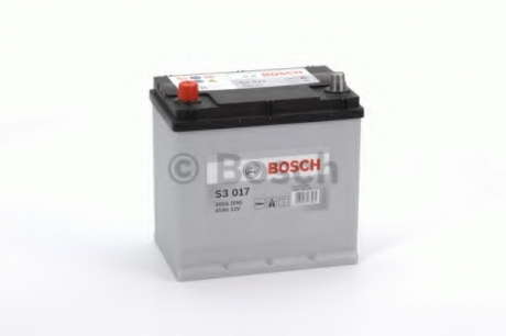 Аккумулятор Bosch S3, 45Ah, En300, левый "+" 219x135x225 (ДхШхВ) BOSCH - 0 092 S30 170