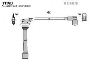 Кабель зажигания, к-кт TESLA HY Accent 95-02 1, 4-1, 6 TESLA - T118B (Tesla)