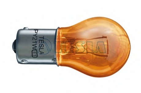 Автомобильная лампа: 12 [В] PY21W 21W цоколь BAU15s TESLA - B52301 (Tesla)