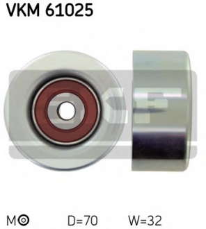 Паразитный ,  ведущий ролик, поликлиновой ремень SKF - VKM 61025