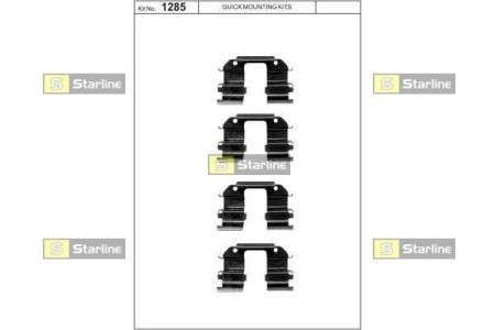 Ремонтный комплект тормозных колодок STARLINE - BD PR06