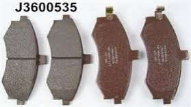 Комплект тормозных колодок NIPPARTS - J3600535 (Nipparts)