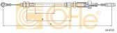Трос стояночного тормоза COFLE - 10.4723 - 10.4723 (Фото 1)