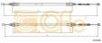 Трос стояночного тормоза COFLE - 10.9336 - 10.9336 (Фото 1)