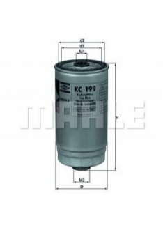 Топливный фильтр KNECHT - KC199