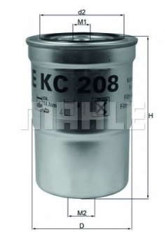Топливный фильтр KNECHT - KC208